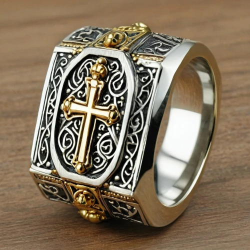 ring with ornament,ring jewelry,lord who rings,greek orthodox,wedding ring,wedding band,golden ring,ring,wedding rings,finger ring,gold rings,celtic cross,pre-engagement ring,ankh,nuerburg ring,monogram,solo ring,engagement ring,circular ring,cufflinks,Illustration,Realistic Fantasy,Realistic Fantasy 43