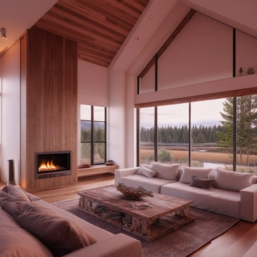 fire place,the cabin in the mountains,modern living room,fireplaces,fireplace,wooden windows,interior modern design,chalet,wood stove,living room,cabin,dunes house,wood window,small cabin,warm and cozy,modern decor,cubic house,livingroom,timber house,3d rendering,Photography,General,Realistic