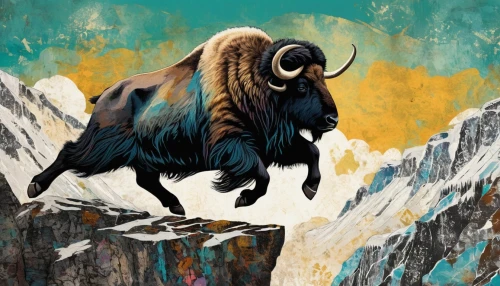 mountain sheep,bighorn ram,bison,black-brown mountain sheep,muskox,buffalo,buffalo herder,yak,wild sheep,feral goat,mountain goat,buffalo herd,bighorn,alpine cow,mountain cow,horoscope taurus,taurus,the spirit of the mountains,north american wild sheep,the zodiac sign taurus,Unique,Paper Cuts,Paper Cuts 06