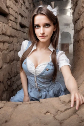 girl in a historic way,female doll,iulia hasdeu castle,cave girl,female doctor,ammo,archeology,ancient egyptian girl,hipparchia,girl in white dress,live escape game,celtic woman,scared woman,labyrinth,miss circassian,milkmaid,digital compositing,girl on the stairs,stone angel,auschwitz 1,Photography,Realistic