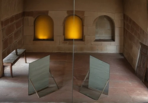 chamber,crypt,double-walled glass,vaulted cellar,pilgrimage chapel,roman bath,opaque panes,treatment room,baptistery,caravansary,ibn tulun,the interior of the,shower bar,luxury bathroom,rest room,cistern,cellar,interior decor,islamic lamps,sicily window