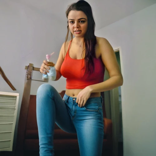 woman eating apple,woman sitting,girl sitting,girl on the stairs,woman holding gun,woman drinking coffee,girl in overalls,girl with cereal bowl,depressed woman,female alcoholism,holding cup,girl in t-shirt,girl with gun,holding shoes,holding a gun,jeans,girl at the computer,stressed woman,young woman,teen