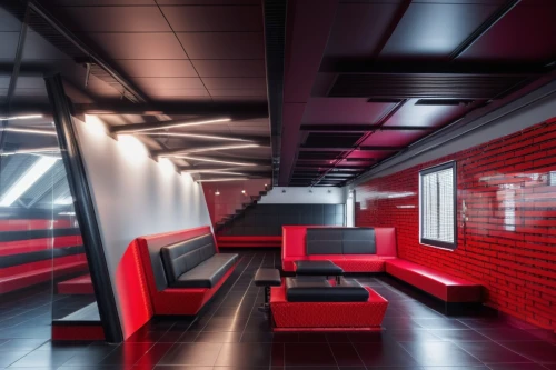 ufo interior,fast food restaurant,search interior solutions,retro diner,interiors,interior decoration,creative office,red wall,railway carriage,offices,empty interior,hallway space,the interior of the,interior design,red bench,the bus space,conference room,metro station,seating area,modern office,Photography,General,Realistic