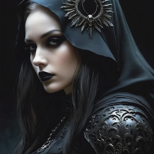 gothic woman,gothic fashion,gothic portrait,dark gothic mood,gothic style,gothic,goth woman,black raven,dark angel,black rose,gothic dress,dark elf,sorceress,dark portrait,the enchantress,dark art,goth,goth like,raven,priestess,Conceptual Art,Fantasy,Fantasy 12