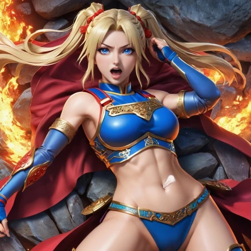 goddess of justice,symetra,elza,venera,monsoon banner,fire siren,kotobukiya,kos,fantasy woman,nami,female warrior,fire background,alania,figure of justice,ora,fire angel,wonderwoman,nova,minerva,veronica