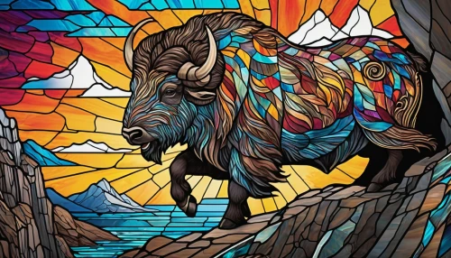 bison,tribal bull,buffalo,muskox,feral goat,buffalo herd,bull moose,boar,pachamama,cape buffalo,african buffalo,shamanic,shamanism,buffalo herder,mammoth,taurus,totem animal,the zodiac sign taurus,horoscope taurus,eagle illustration,Unique,Paper Cuts,Paper Cuts 08