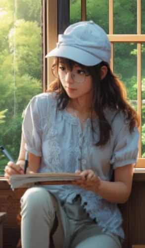 girl studying,the girl at the station,girl wearing hat,japanese woman,reading magnifying glass,correspondence courses,studio ghibli,learn to write,anime japanese clothing,girl at the computer,little girl reading,girl drawing,holding ipad,blonde woman reading a newspaper,to write,writing-book,women's novels,train of thought,writing or drawing device,girl sitting,Photography,General,Realistic