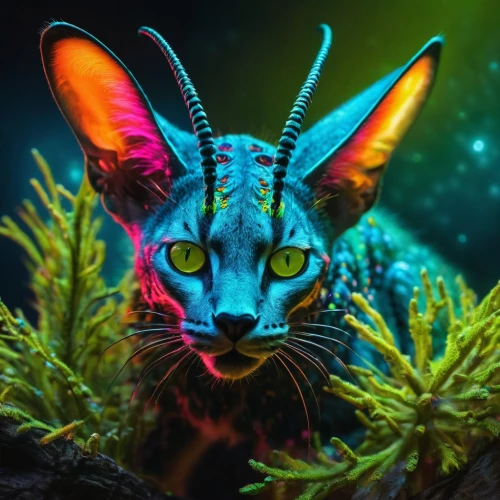 bengal cat,animal feline,oriental shorthair,tiger cat,cat on a blue background,wild cat,ocicat,cat vector,lynx,egyptian mau,feline,feline look,devon rex,animal photography,cat with blue eyes,felidae,colorful background,rainbow rabbit,blue eyes cat,arabian mau,Conceptual Art,Fantasy,Fantasy 05