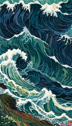 japanese waves,ocean waves,rogue wave,big wave,japanese wave paper,tidal wave,sea storm,big waves,japanese wave,waves,stormy sea,cool woodblock images,the wind from the sea,wave pattern,tsunami,wave,sea,david bates,water waves,braking waves,Illustration,Black and White,Black and White 15