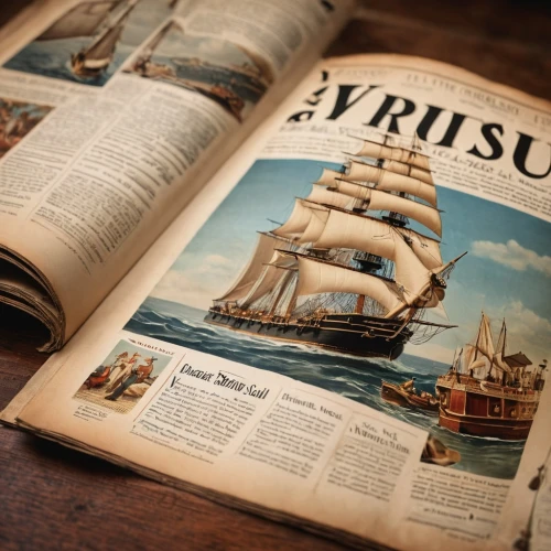 magazine - publication,news about virus,vintage newspaper,nautical paper,east indiaman,full-rigged ship,vintage ilistration,three masted sailing ship,the print edition,old newspaper,newspaper advertisements,commercial newspaper,daily newspaper,vintage theme,tallship,rescue and salvage ship,the victorian era,baltimore clipper,vintage background,publication,Photography,General,Cinematic
