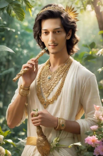 ramayan,ramayana,jaya,janmastami,sari,ayurveda,krishna,aladha,radha,shehnai,gold jewelry,panch phoron,santoor,jawaharlal,putra,bansuri,vishuddha,greek god,sangharaja,thane,Photography,Realistic