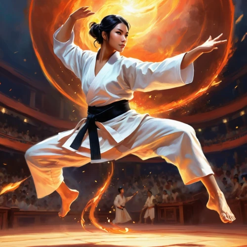 taijiquan,taekkyeon,shaolin kung fu,karate,japanese martial arts,xing yi quan,baguazhang,bagua,wushu,shorinji kempo,kenjutsu,tang soo do,haidong gumdo,martial arts,sōjutsu,shidokan,jeet kune do,karate kid,judo,taekwondo,Illustration,Realistic Fantasy,Realistic Fantasy 01