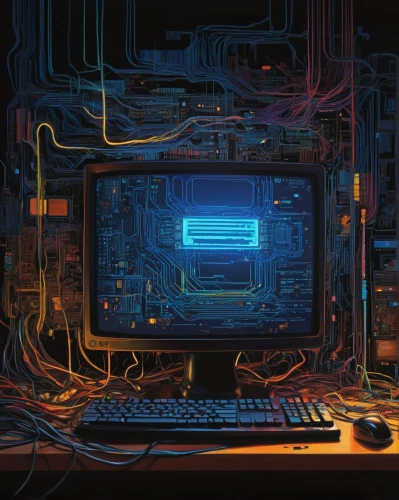 computer art,motherboard,computer,computer workstation,cyberspace,desktop computer,circuit board,circuitry,the computer screen,computer screen,computer system,mother board,graphic card,fractal design,processor,cyber,laptop screen,computer icon,barebone computer,desktop,Conceptual Art,Oil color,Oil Color 04