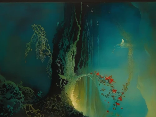 underwater landscape,undersea,underwater background,deep sea,the bottom of the sea,under sea,ocean floor,the blue caves,lembeh,exploration of the sea,bottom of the sea,seamount,sea cave,fantasia,under the sea,fjord,underwater oasis,coral reef,deep sea diving,aquarium,Illustration,Realistic Fantasy,Realistic Fantasy 16