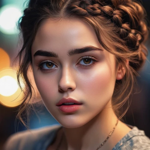 romantic portrait,romantic look,girl portrait,mystical portrait of a girl,portrait of a girl,young woman,updo,pretty young woman,beautiful young woman,model beauty,beautiful face,young lady,fantasy portrait,woman portrait,female beauty,braids,cinderella,mary-gold,young beauty,beautiful girl,Conceptual Art,Fantasy,Fantasy 10