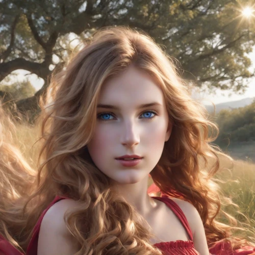 celtic woman,scarlet witch,ginger rodgers,redhead doll,redheads,fae,jessamine,red head,retouching,celtic queen,faerie,natural cosmetic,golden haired,faery,enchanting,red-haired,porcelain doll,fairy queen,young woman,rapunzel,Photography,Realistic