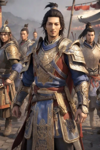 yi sun sin,shuanghuan noble,wuchang,goki,genghis khan,xing yi quan,xi'an,bianzhong,yuanyang,male character,mulan,xiangwei,samurai,hwachae,haegen,emperor,massively multiplayer online role-playing game,tai qi,guilinggao,sensoji,Photography,Realistic