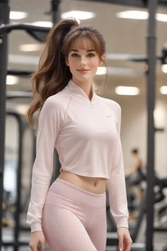 gym girl,gym,fitness model,fitness professional,phuquy,fitness center,fitness coach,fitness room,fitness and figure competition,personal trainer,sports girl,fitness,workout,aerobic exercise,beautiful woman body,su yan,active shirt,light pink,work out,strong woman,Photography,Natural