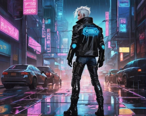 cyberpunk,jacket,pedestrian,futuristic,cg artwork,sci fiction illustration,walking in the rain,dystopian,cyber,dystopia,nerve,hk,metropolis,would a background,a pedestrian,punk,tokyo city,renegade,urban,scifi,Unique,Design,Infographics