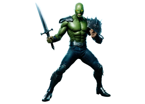 cleanup,green goblin,patrol,aaa,marvel figurine,actionfigure,alien warrior,green skin,action figure,scallion,wall,cell,avenger hulk hero,northern praying mantis (martial art),game figure,aa,reptile,male character,half orc,orc,Illustration,Realistic Fantasy,Realistic Fantasy 08
