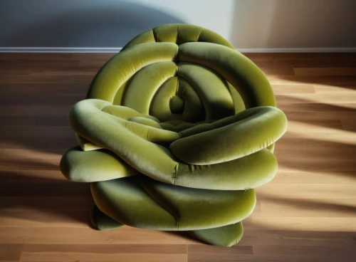 bean bag chair,sleeper chair,new concept arms chair,soft furniture,chaise longue,spiral book,fibonacci spiral,floral chair,bean bag,armchair,unfolding,spiral,throw pillow,sofa cushions,chair circle,chaise,sinuous,green snake,helix,spiral pattern,Photography,General,Realistic