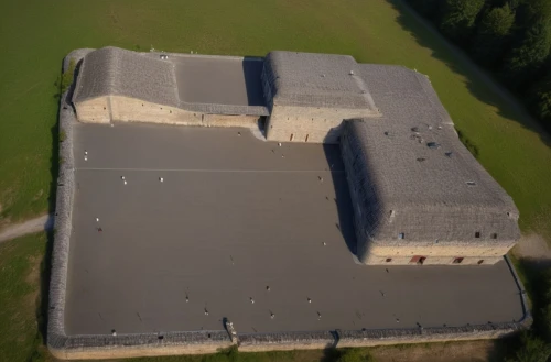 moated castle,castle sponeck,military fort,longues-sur-mer battery,aerial image,aerial photography,moated,drone image,barracks,modlin fortress,aerial view,fortified church,dovecote,castle tremsbüttel,castle sans souci,aerial photograph,drum castle,stables,medieval castle,aerial shot,Photography,General,Realistic