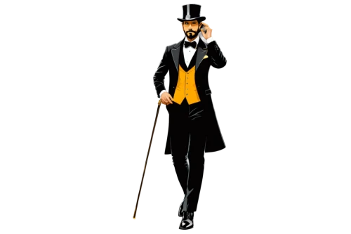 tuxedo just,tuxedo,suit of spades,chimney sweeper,aristocrat,vesper,top hat,great as a stilt performer,waiter,gentlemanly,stovepipe hat,ringmaster,tux,men's suit,formal wear,suit trousers,concierge,white-collar worker,bellboy,conductor,Unique,Design,Sticker