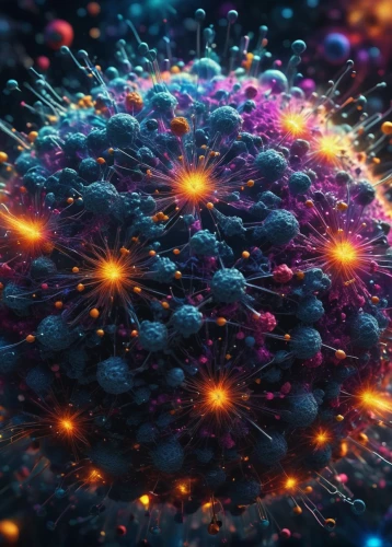 supernova,cinema 4d,particles,cellular,molecule,electron,virus,missing particle,explode,plasma bal,fireworks background,pyrotechnic,nebula,exploding,bokeh,rna,fractal environment,galaxy collision,nerve,disco,Photography,General,Realistic