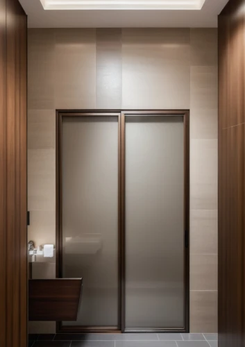 shower door,modern minimalist bathroom,luxury bathroom,shower bar,shower panel,sliding door,hinged doors,washroom,metallic door,shower base,bathroom,bathroom cabinet,bathroom accessory,gold stucco frame,under-cabinet lighting,room divider,recessed,search interior solutions,contemporary decor,interior modern design,Photography,General,Realistic