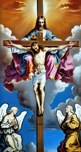 jesus christ and the cross,the crucifixion,crucifix,jesus on the cross,jesus cross,the cross,the angel with the cross,calvary,benediction of god the father,way of the cross,christ feast,christ star,seven sorrows,sistine chapel,son of god,jesus figure,carmelite order,raffaello da montelupo,holy cross,fresco,Photography,General,Realistic