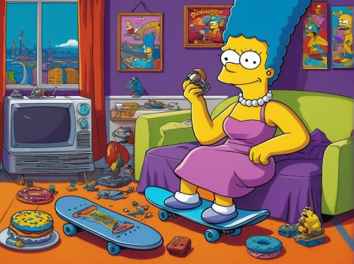 homer simpsons,homer,game addiction,bart,sega game gear,atari lynx,retro television,gaming,gamer,videogame,video gaming,television accessory,flanders,gamer zone,turbografx-16,tv,90s,playstation,cartoon video game background,nostalgic,Art,Classical Oil Painting,Classical Oil Painting 17