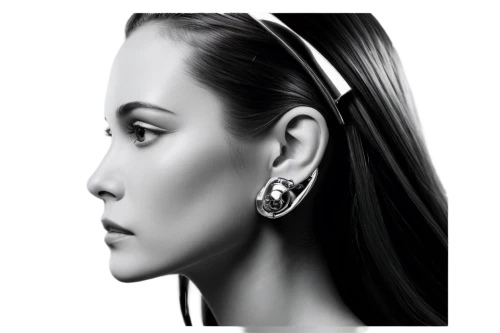 earrings,earring,profile,princess' earring,earpieces,semi-profile,auricle,hearing,earphone,fashion vector,vector illustration,half profile,ear,body jewelry,earplug,bluetooth headset,vector art,side face,retouch,retouching,Photography,Black and white photography,Black and White Photography 11