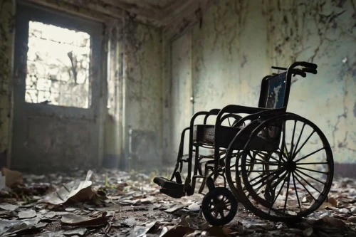 wheelchair,nursing home,hospital bed,holy spirit hospital,motorized wheelchair,emergency room,luxury decay,hospital,abandoned places,the physically disabled,house insurance,disability,abandoned,abandoned room,abandoned place,dilapidated,wheelchair accessible,retirement home,crutch,crutches,Unique,3D,Garage Kits