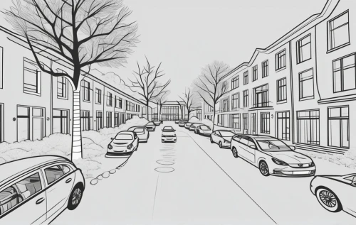 row houses,townhouses,street view,street plan,neighbourhood,greystreet,row of houses,street scene,neighborhood,the street,houses clipart,old linden alley,apartment buildings,urban design,groningen,housing estate,suburb,residential area,townscape,streets,Design Sketch,Design Sketch,Outline