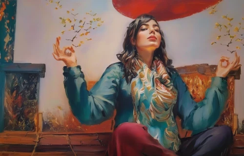 flamenco,woman eating apple,asian woman,vietnamese woman,praying woman,iranian,woman pointing,persian poet,fortune teller,chinese art,oil on canvas,woman praying,oil painting on canvas,iranian nowruz,dali,woman sitting,woman playing,woman holding pie,asian vision,pointing woman,Illustration,Paper based,Paper Based 04