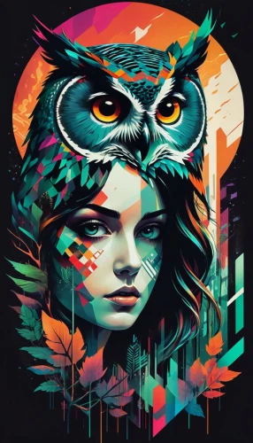 owl art,owl background,owl nature,owl,hedwig,vector illustration,birds of prey-night,couple boy and girl owl,vector graphic,vector art,digital illustration,digital art,illustrator,print on t-shirt,owls,adobe illustrator,owl-real,psychedelic art,nocturnal bird,digital artwork,Conceptual Art,Daily,Daily 21