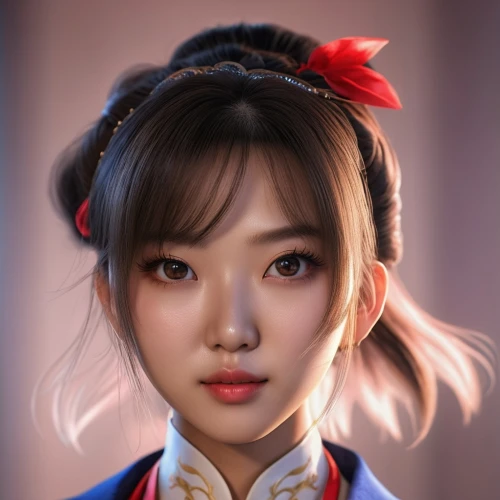 hanbok,digital painting,korean,world digital painting,oriental girl,mulan,geisha girl,japanese doll,xiangwei,siu mei,girl portrait,hong,geisha,songpyeon,japanese woman,doll's facial features,korean culture,asian woman,mystical portrait of a girl,portrait background,Photography,General,Realistic