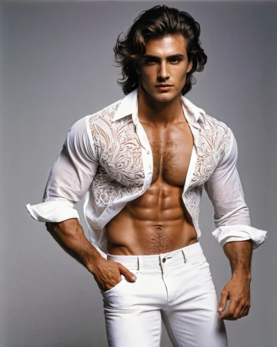 white clothing,male model,spanish stallion,undershirt,white shirt,adonis,male ballet dancer,white coat,greek god,men clothes,alejandro vergara blanco,masculine,men's wear,white-collar worker,macho,dress shirt,latino,cravat,uomo vitruviano,matador