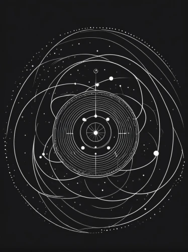 trajectory of the star,planetary system,copernican world system,solar system,the solar system,star illustration,voyager golden record,geocentric,astronomical object,pioneer 10,constellation pyxis,exoplanet,astronomical,magnetic field,cassini,constellation map,saturnrings,star chart,astronira,orrery,Illustration,Black and White,Black and White 04