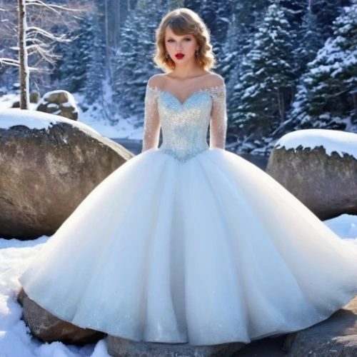 the snow queen,wedding gown,wedding dress,white winter dress,wedding dresses,ball gown,bridal clothing,white rose snow queen,bridal dress,enchanting,bridal party dress,fairytale,ice princess,wedding dress train,quinceanera dresses,suit of the snow maiden,strapless dress,ice queen,snow angel,a fairy tale