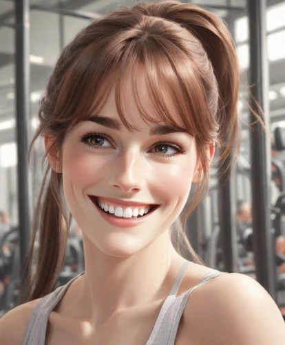 a girl's smile,smiling,killer smile,lara,natural cosmetic,a smile,grin,gym girl,radiant,sports girl,the girl's face,cinnamon girl,smiles,mascara,grinning,cute,smile,vanessa (butterfly),adorable,beauty face skin,Digital Art,Comic