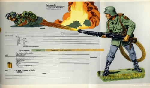 gas grenade,hand grenade,collectible action figures,guide book,model kit,grenadier,thermal lance,infantry,brochure,hedge trimmer,fire fighting technology,paintball equipment,war correspondent,assault rifle,patrol,blowpipe,nuclear weapons,actionfigure,monkey soldier,science book,Unique,Design,Character Design