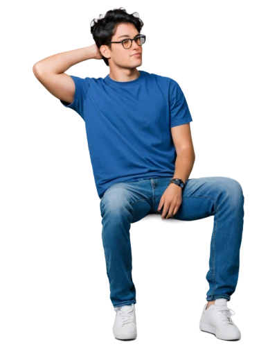 male poses for drawing,chair png,male model,squat position,new concept arms chair,jeans background,sit,png transparent,men sitting,posture,dj,thinking man,in seated position,latino,sitting on a chair,transparent background,portrait background,on a transparent background,seated,blue background,Photography,Black and white photography,Black and White Photography 12