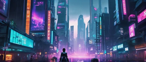 shinjuku,cyberpunk,tokyo city,tokyo,shanghai,taipei,cityscape,hong kong,metropolis,futuristic landscape,kowloon,colorful city,fantasy city,dystopian,futuristic,shibuya,vapor,hk,evening city,busan,Illustration,Abstract Fantasy,Abstract Fantasy 11