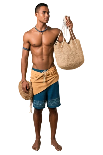 jute sack,stone day bag,shoulder bag,panamanian balboa,grocery bag,bag,eco friendly bags,male model,duffel bag,shopping bags,shopping bag,a bag,sackcloth,african american male,purse,polynesian,the bag of straw,basket weaver,bags,sand bucket,Art,Classical Oil Painting,Classical Oil Painting 14