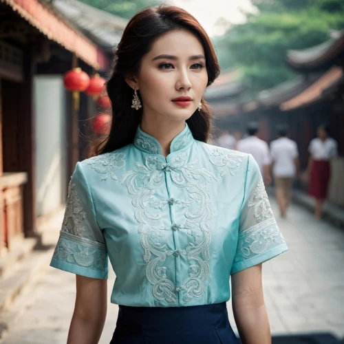 hanbok,miss vietnam,vietnamese woman,ao dai,teal blue asia,xuan lian,vintage asian,oriental princess,rou jia mo,korean culture,asian woman,oriental girl,phuquy,vietnamese,korean,korean drama,blue and white china,shuai jiao,yunnan,su yan