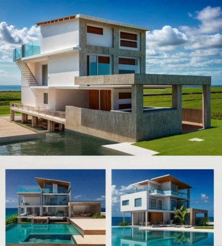 cube stilt houses,modern architecture,dunes house,cube house,modern house,holiday villa,cubic house,stilt houses,luxury property,house by the water,beach house,villas,mozambique,stilt house,villa,contemporary,beachhouse,florida home,tropical house,arhitecture