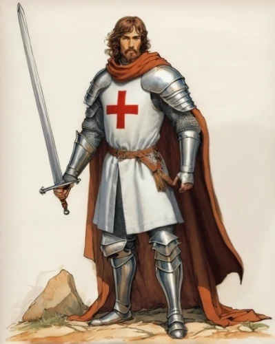 crusader,german red cross,templar,st george,east-european shepherd,joan of arc,christdorn,christian,american red cross,mark with a cross,red cross,saint coloman,paladin,international red cross,king arthur,middle ages,valencian,combat medic,germanic tribes,male nurse