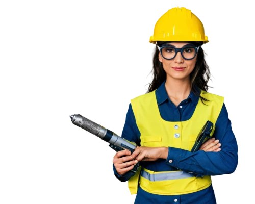 personal protective equipment,female worker,electrical contractor,noise and vibration engineer,handheld electric megaphone,hammer drill,gas welder,power trowel,electric torque wrench,handheld power drill,angle grinder,impact drill,impact driver,blue-collar worker,core drill,surveying equipment,railroad engineer,civil defense,pipe wrench,construction helmet,Illustration,Black and White,Black and White 01