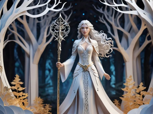 the snow queen,white rose snow queen,elsa,suit of the snow maiden,ice queen,winterblueher,eternal snow,ice princess,elven,fairy tale character,frozen,queen of the night,white walker,fantasy woman,father frost,celtic queen,fairy queen,snow white,christmas figure,the enchantress,Unique,Paper Cuts,Paper Cuts 03